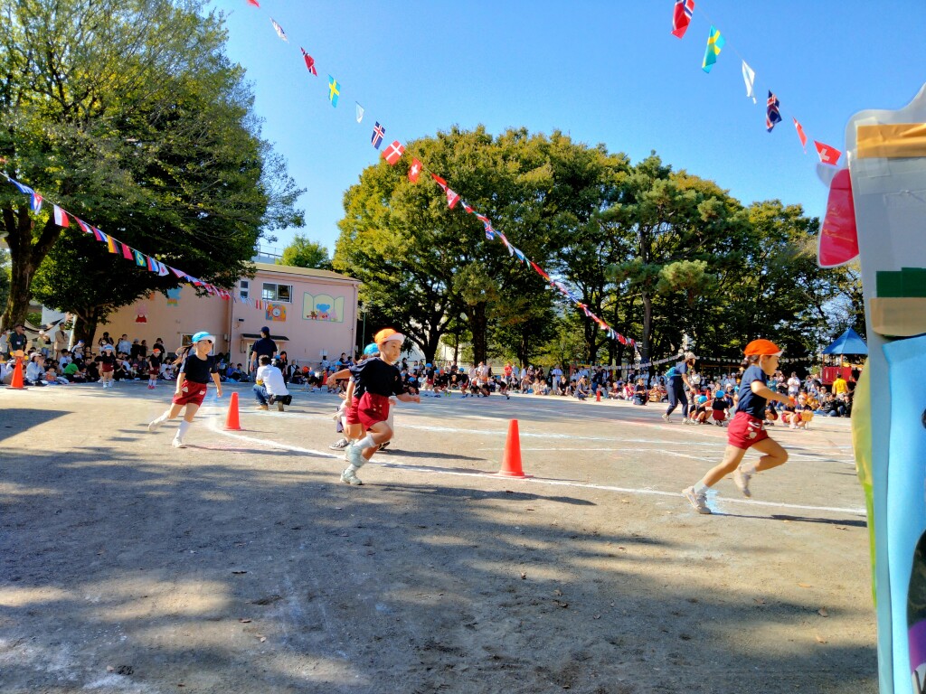 3．年長かけっこ (1)