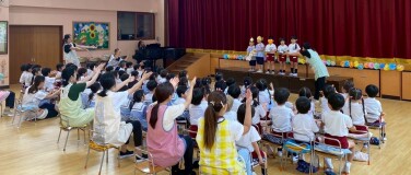 7月生まれのお誕生日会(年少中)