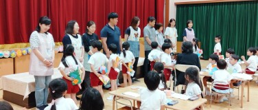 祝福式とありがとうの会(年長)
