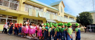 お遊戯の練習(全学年)